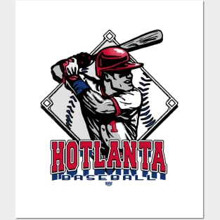 Hotlanta Forever Diamond Baseball Posters and Art